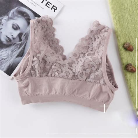 Brassiere Pour Femme Grande Taille Sexy Lingerie Sexy Coussin De Poitrine Sans Jante En Acier