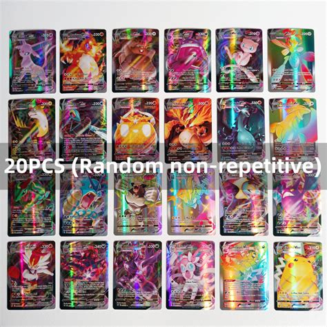 Pcs Pok Mon Card Rare Charizard Vmax English Trading Cards Shopee