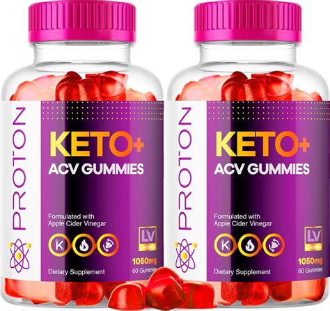 2 Pack Proton Keto Acv Gummies Advanced Gummies Keto