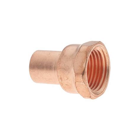 Mueller Industries Wrot Copper Pipe Adapter X Fitting Ftg