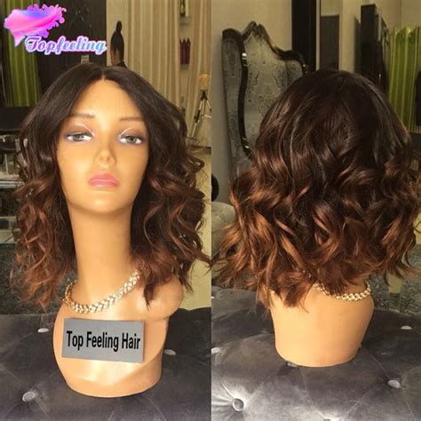 Loose Wave Ombre Wig Virgin Brazilian Full Lace Human Hair Ombre Wigs