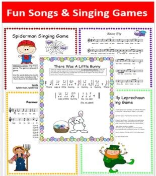 Kindergarten & First Grade Music Lesson Plans Bundled | TPT