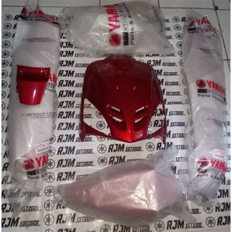 Jual Full Body Halus Sporty Merah Maroon Spakbor Nya Mio Smile Ori