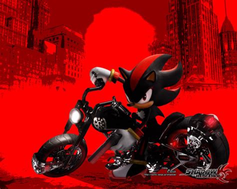 Shadz on his motorcycle with a gun - Shadow The Hedgehog Photo (29441267) - Fanpop