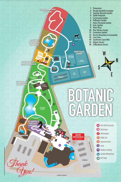 ABQ BioPark Zoo Map and Brochure (2021 - 2023) | ThemeParkBrochures.net