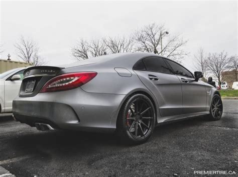 Mercedes Benz Cls Amg W Grey With Vertini Rf Aftermarket Wheels