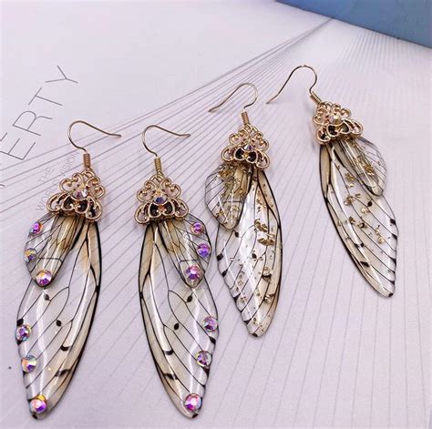 Boucles D Oreilles Ailes De Papillon SHOPIBEST