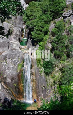 Chute d Arado parc national de Peneda Gerês Portugal Photo Stock Alamy