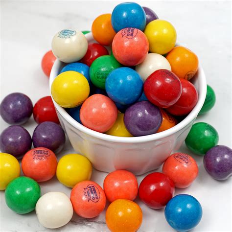 1 Inch Gumballs For Gumball Machine Approx 55 Pieces 1lb Bulk Bag