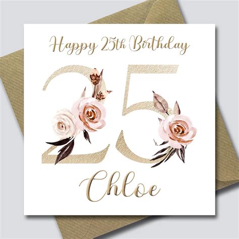 Personalised Th Birthday Card Th Birthday Card For Daughter