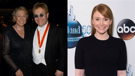 Bryce Dallas Howard To Play Elton Johns Mom In Rocketman Oldies 1079