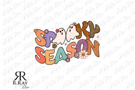 Ghost Spooky Season Sublimation Graphic By R Ray Design Creative Fabrica