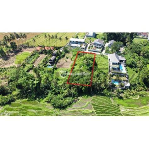 Jual Tanah View Sawah Los Sungai Lingkungan Villa Mas Ubud Di Gianyar