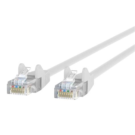 Belkin Enterprise 7FT Cat6A 10GbE Shielded (S/FTP) Snagless Patch Cable 26AWG — Gray (Single) (A3L980-C6A-STP-7FT-GY-1PK)
