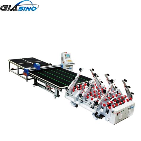 Automatic Cnc Glass Loading Cutting Breaking Line Windows Glass Cutting Machine For Glass