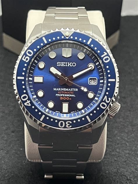 Seiko Marine Master Blue Dial K Men Catawiki