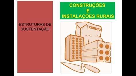 Construções e Instalações Rurais Estruturas de sustentação das