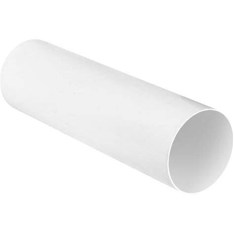 MANROSE 100mm Round Ducting Pipe 2m GREY 42000 Plumbing For Less