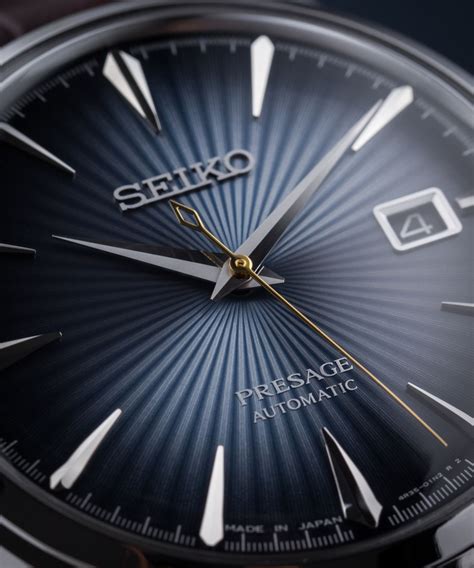 Seiko SRPK15J1 Presage Cocktail Midnight Blue Moon Automatic Watch