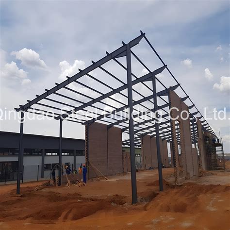 High Rise Prefabricated Steel Building Prefab Industrial Steel