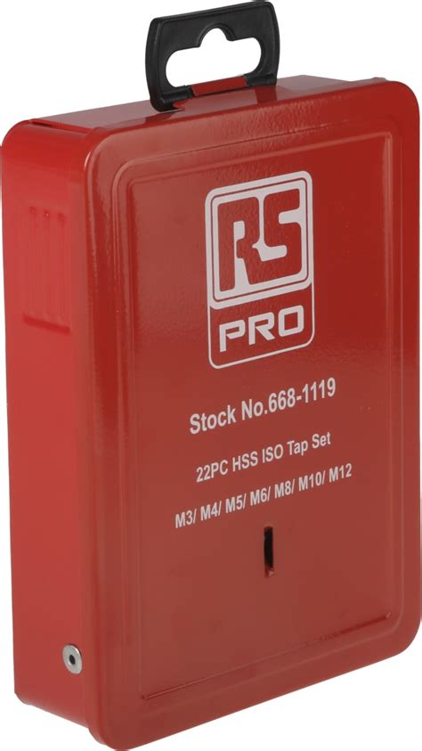 RS PRO RS PRO Tap Set M3 To M12 Thread 668 1119 RS Components