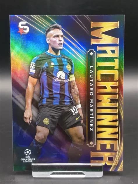 Topps Superstars Lautaro Martinez Inter Milan Matchwinner