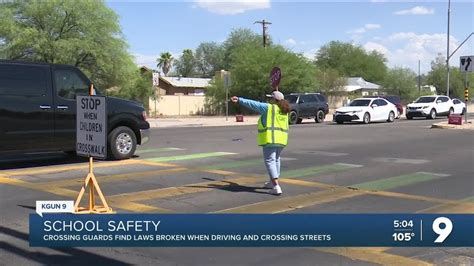 Tusd Crossing Guards Notice Common Driving Mistakes Youtube