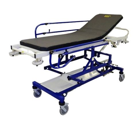 MRI Compatible Patient Trolley - Gas Strut Assisted Backrest - Braun & Co. Limited