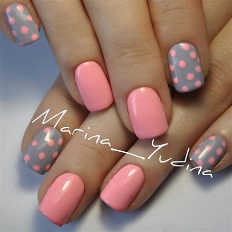 15 Easy Polka Dot Summer Nail Art Ideas To Get Inspiration