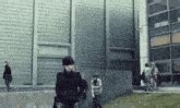 Emo Kid Clutching Gun GIF - Emo Kid clutching gun - Discover & Share GIFs