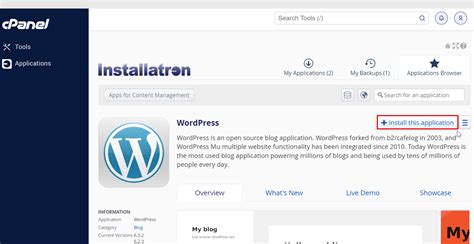 How To Install WordPress Using Installatron In CPanel