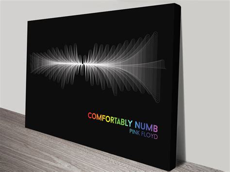 Pink Floyd Comfortably Numb Soundwave Music Art Prints Australia