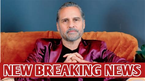 Big SadNews General Hospitals Maurice Benard Drops Very