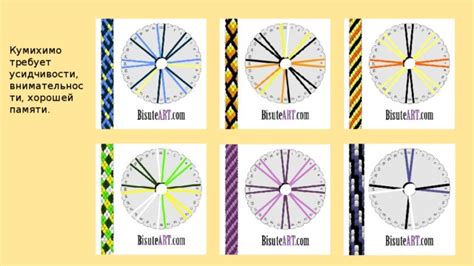 Кумихимо схемы плетения 56 фото - wForm.ru