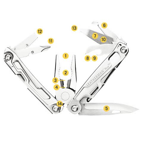Multitool Leatherman® REV Nowy (832130) | KNIVES \ Multitools ...