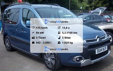 Citroën Berlingo HDi 115 Technische Daten 2012 2018 Leistung