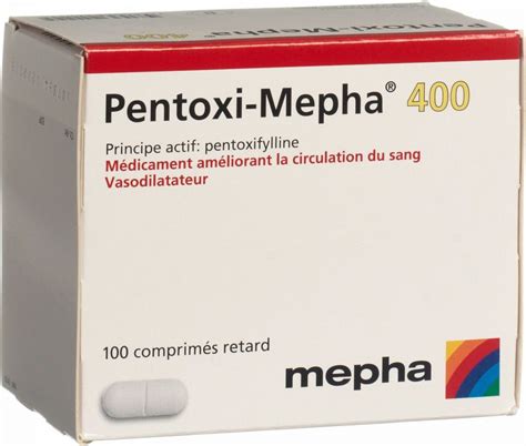 Pentoxi Mepha 400 Retard Tabletten 400mg 100 Stück in der Adler Apotheke