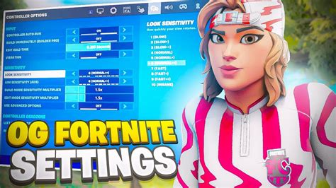 Les Meilleurs Param Tres Fortnite Chapitre Youtube