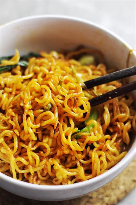 Instant Ramen Upgrade Easy 30 Minute Spicy Fried Noodles Couple Eats