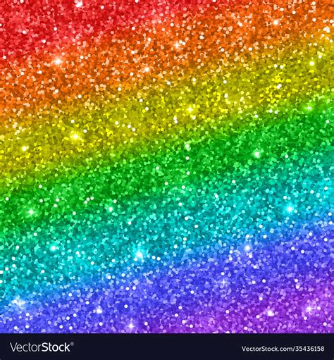 Rainbow glitter background Royalty Free Vector Image