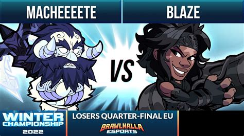 Macheeeete Vs Blaze Losers Quarter Final Winter Championship