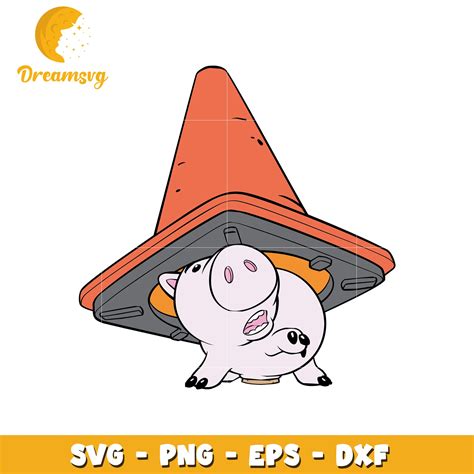 Hamm Toy Story Traffic Cone Svg Png Dreamsvg Store