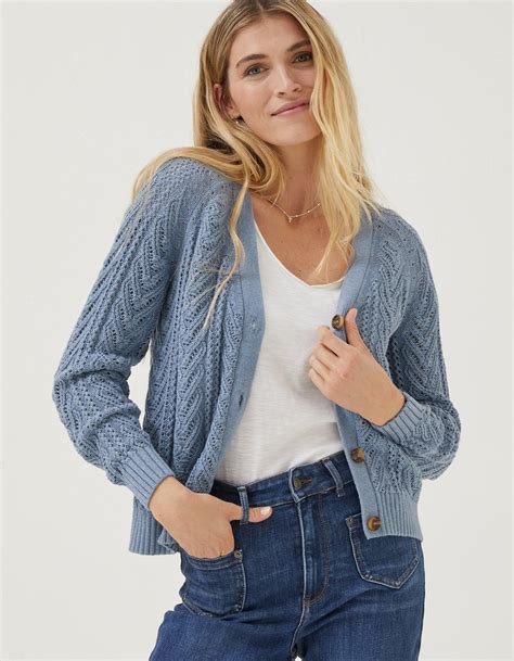 Lucy Cable Knit Cardigan Knitwear