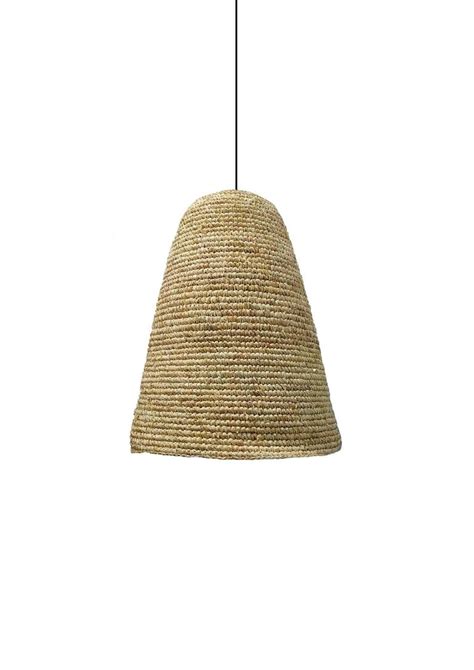 Big Sur Raffia Pendant Light Etsy