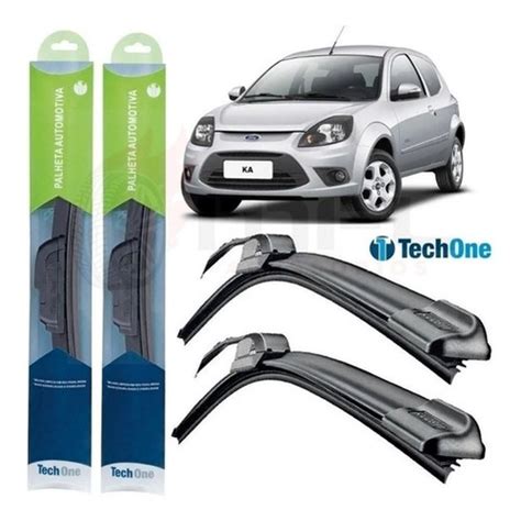 Kit Palhetas Limpador Parabrisa Ford Ka Shopee Brasil