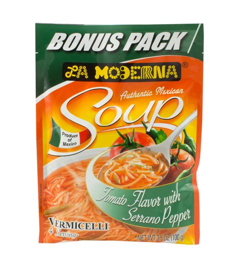 La Moderna Tomato And Chicken Flavor With Serrano Pepper Vermicelli