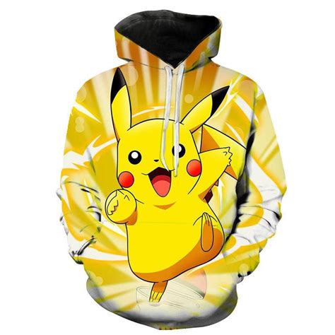 Buy Pokemon Various Cute Pokemons Themed Warm Hoodies 15 Designs Hoodies And Sweatshirts