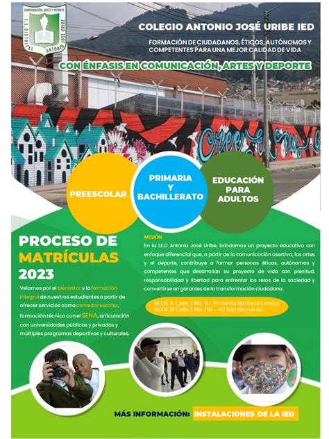 MATRICULA 2023 Portal Red Académica