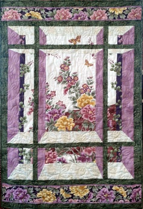 Window On The East Quilt Attic Window Quilts Flower Quilts Quilt Patterns