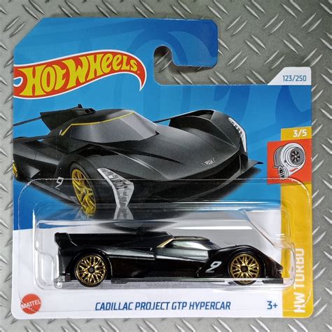 Hot Wheels Cadillac Project GTP Hypecar Rare Collectible Miniature Model 1 64 Scale Gift Idea